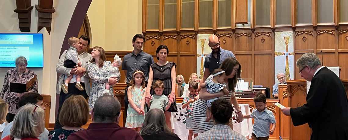 New Member Reception at Riverside Presbyterian Church (USA) in Riverside IL